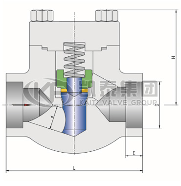 鍛鋼升降止回閥
